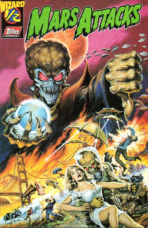 TOPPS COMICS'S MARS ATTACKS (1994) | Out Of My Oldbox
