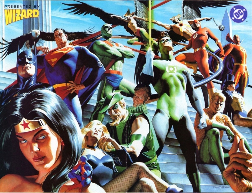Justice League of America by Alex Ross.